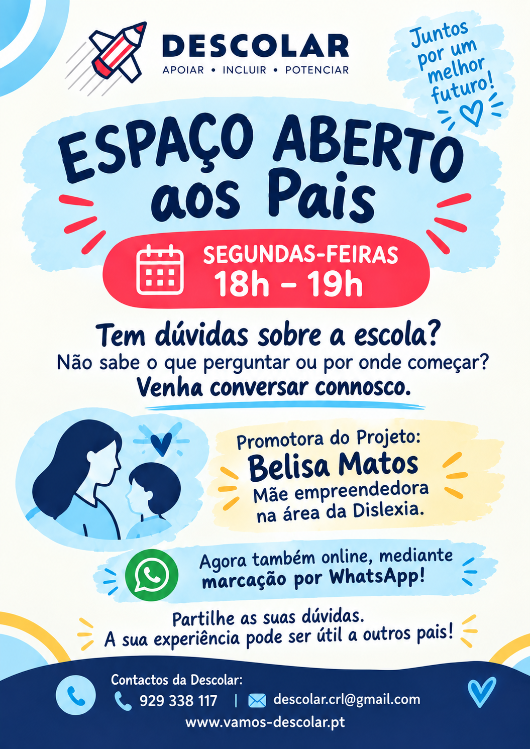 Espaço Aberto aos pais!