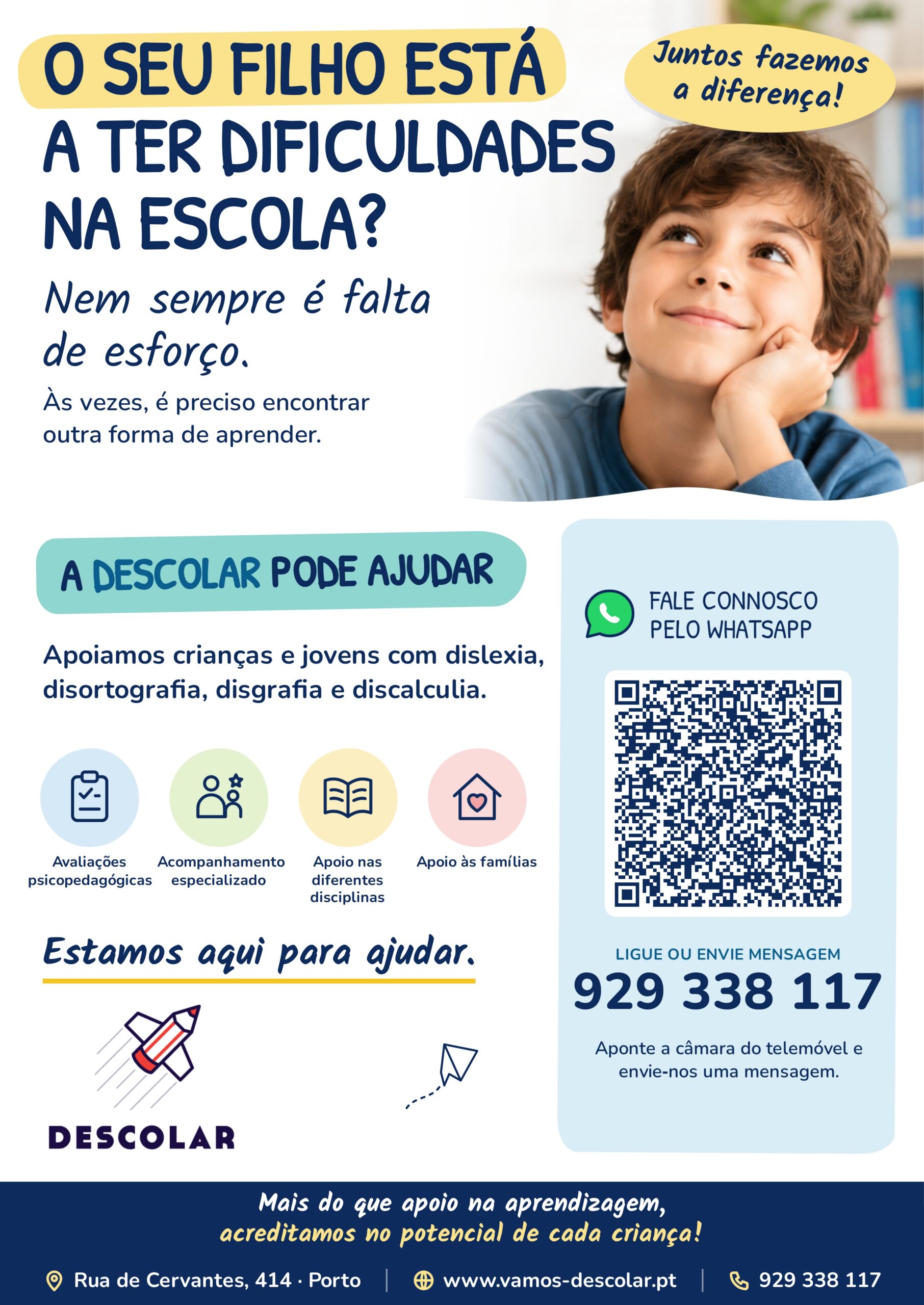 Fale connosco!